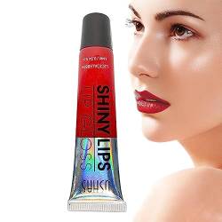 Lippencreme für trockene Lippen - Weiche Lippencreme für Mädchen und Frauen,Nicht klebendes, hochglänzendes Lippenöl für Büro, Sommerparty, Geschäftsreise, Dating, Alltag, Hochzeit Pratvider von Pratvider