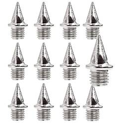 Precision Unisex Pyramid Athletic Spikes (einzeln), weiß von Precision