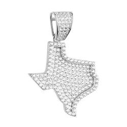 Premium Bling - 925 Sterling Silber Texas Anhänger von Premium Bling