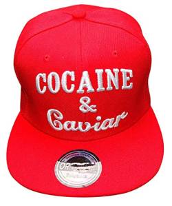 Snapback Cap Uni (Cocaine rot) von Premium Headwear