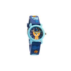 Vadobag – Analoge Armbanduhr – Bereit – Blau – Tiger – für Kinder – Schule – Kindergarten – Kindergarten – Urlaub – Jungen, blau von Pret
