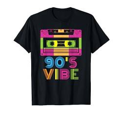 90s Vibe Dance 90er Retro Kassette 90er Jahre T-Shirt von Pretees