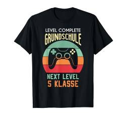 Einschulung Gymnasium 5. Klasse Zocker Gamer T-Shirt von Pretees