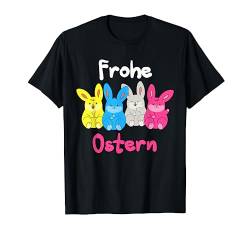 Frohe Ostern Lustige Osterhasen T-Shirt von Pretees