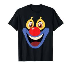 Karneval Clown Gesicht T-Shirt von Pretees