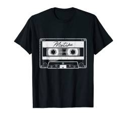 Kassettenband Vintage Retro Mixtape Grafik 80er 90er Jahre T-Shirt von Pretees