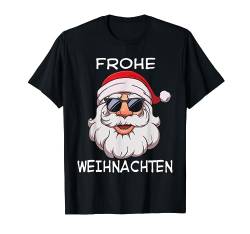 Weihnachtsmann Frohe Weihnachten T-Shirt von Pretees