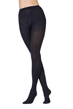 Pretty Polly Damen 60d 3D Premium Opaques Strumpfhose, 60 DEN, Blau (Navy Navy), Medium (Herstellergröße: SM) von Pretty Polly