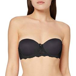 Pretty Polly Damen BH Imogen-Bra, schwarz, 80D (Herstellergröße: 36D) von Pretty Polly