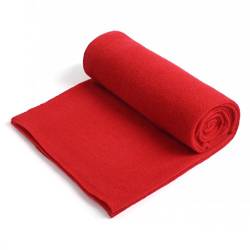 Prettystern 100% Kaschmir 200cm extra lang Damen Herren Weihnachten Schal Kaschmirschal Cashmere Scarf Winter Schulter-Stola - Rot von Prettystern