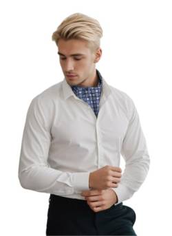 Prettystern Herren Krawattenschal Halstuch Schalkrawatte Tie 100% Seide 2-lagig zum Binden ascot Seidenschal Paisley 3. Blau von Prettystern