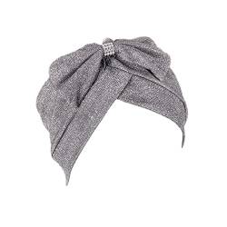 Frauen Muslim Turban Hatbow Hair Bonnet Head Scarf Wrap Cover Schweißband Set Kinder von Prevently