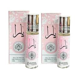 Yara Eau de Parfum Für Frauen Arabisches Parfüm Für Damen Arabic Perfume for Women (2Pcs- Roll On#1) von Prevently