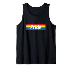 Bisexual Queer Trans LGBTQ Rainbow Regenbogen Flagge Pride Tank Top von Pride CSD Parade Outfit LGBT Geschenk Homo Love