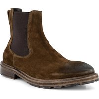 Prime Shoes Herren Chelsea Boots braun Velours von Prime Shoes