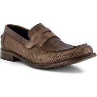 Prime Shoes Herren Pennyloafer braun Leder von Prime Shoes