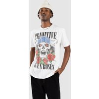 Primitive X Guns N Roses Streets T-Shirt white von Primitive