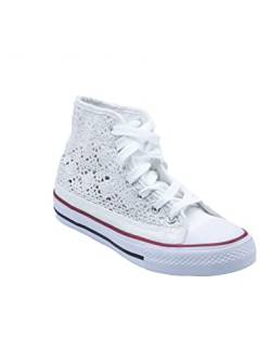 Primtex Sneaker, Spitze, bestickt, für Damen, Gummisohle, weiß, 40 EU von Primtex