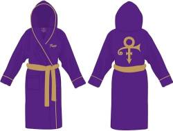 Prince Bademantel Symbol Logo Nue offiziell Purple super soft fleece Unisex L von Prince