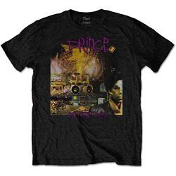 Prince Herren Sign O The Times Album T-Shirt, Schwarz (Black Black), XX-Large von Prince