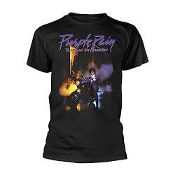 Prince Purple RAIN (Black) T-Shirt XXL von Prince