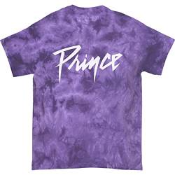 Prince T Shirt Purple Rain Track List Nue offiziell Unisex Dip Dye Purple L von Prince