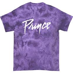 Prince T Shirt Purple Rain Track List Nue offiziell Unisex Dip Dye Purple M von Prince