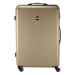 Koffer groß - PT01 - Reiskoffer mit 4 Rollen - Pristine Bronze - 77cm - Koffer & trolleys - hartschalenkoffer von Princess Traveller