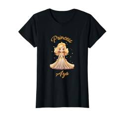 Kleine blonde Prinzessin, Ayas Enganted World T-Shirt von Princess with the name of my blonde daughter