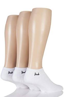 Pringle Gepolsterte Trainer Liner Sport-Socken (Weiß, 46-48) von Pringle of Scotland