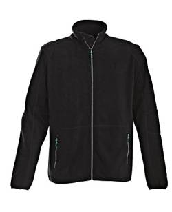 Printer Herren Speedway Fleecejacke, Blickdicht, Schwarz, XL von Printer