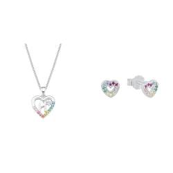 Prinzessin Lillifee Kette mit Anhänger 925 Sterling Silber Mädchen Kinder Halsschmuck & Ohrstecker 925 Sterling Silber Mädchen Kinder Ohrschmuck von Prinzessin Lillifee