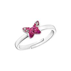 Prinzessin Lillifee Kinderring 925 Sterling Silber Mädchen Kinder Ringe, mit Preciosa, Silber, Schmetterling, Kommt in Schmuck Geschenk Box, 2033999… von Prinzessin Lillifee