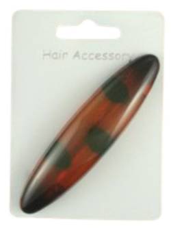 deliktrechts Ovale Form Haarspange Slide 9 cm (8,9 cm) von Pritties Accessories