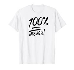 Gym Sport Fitness T-Shirt! 100% Untrainiert Geschenkidee von Private Shirting - T-Shirts für Männer und Frauen