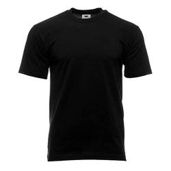 AdamimyClay® Pro Club Heavyweight Crew Neck T-shirt Black (3pack) [X-Large] von Pro Club