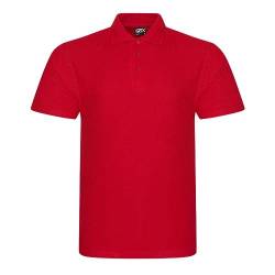 Pro RTX - PRO Polo Arbeits-Poloshirt - bis 8XL 'RX101' - Red/XL von Pro RTX