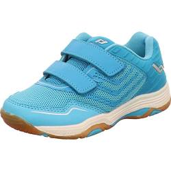 Pro Touch Rebel 3 VLC Volleyball-Schuh, Blue/Turquoise/SIL, 29 EU von Pro Touch