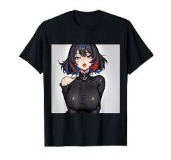 Ecchi Otaku Waifu Hentai Aheago Girl T-Shirt von Pro Waifu Social Club