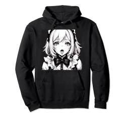 Lewd Anime Girl Ecchi Waifu Anime Hentai Pullover Hoodie von Pro Waifu Social Club