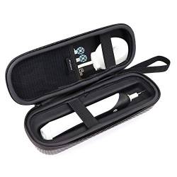 ProCase Elektrische Zahnbürste Reiseetui mit Netztasche, Zahnbürstenhalter Tasche Hart Hülle Kompatibel für Oral B Pro 1000 Pro 2000 / Pro 3000 /Pro 3500 / Philips Sonicare Zahnbürsten –Schwarz von ProCase