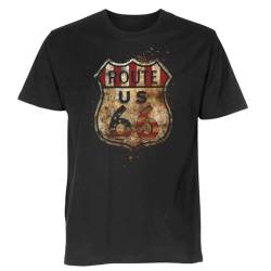 Highway 66 USA T-Shirt Shirt Polo 5XL XXXXXL von ProTexDruck Textilhandel