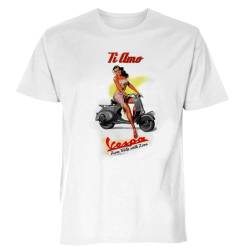 Italien Roller Shirt T-Shirt 5XL XXXXXL von ProTexDruck Textilhandel