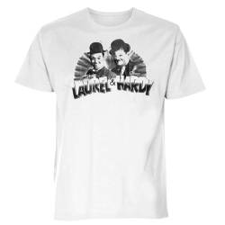 Laurel und Hardy Retro Shirt T-Shirt 5XL XXXXXL von ProTexDruck Textilhandel