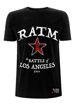 Rage Against The Machine Battle of Los Angeles offiziell Männer T-Shirt Herren (X-Large) von Probity