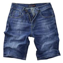 Procity Jeans Shorts Herren Kurze Hosen Herren für Outdoor Used Look für Männer Dunkelblau Y0234 34/S von Procity