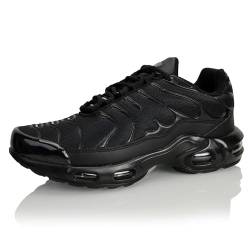 Procity Unisex Damen Herren Dämpfung Sneaker Sportschuhe leichte Laufschuhe Black2 38 von Procity