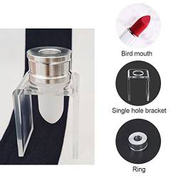 3 Stück Füllrohr Einfache Lippenstift Set 12,1mm DIY Vogel Aluminium Ring Silikon Form Halter Loch Einzelne Lippenstift Einfache Set von Procter