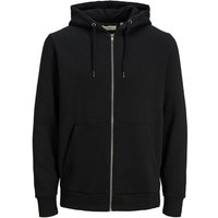 Produkt Kapuzenjacke - Basic Sweat Cardigan - S bis XXL - für Männer - Größe S - schwarz von Produkt