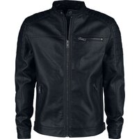 Produkt Kunstlederjacke - Rocky Jacket - S bis XXL - für Männer - Größe M - schwarz von Produkt